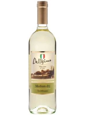 Вино Cevico, Dellisimo Trebbiano Medium Dry 0.75 л