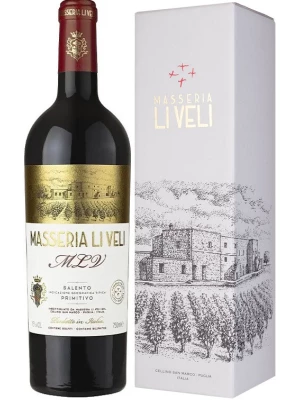 Вино Li Veli, Masseria Li Veli, Salento IGT, gift box 2021, 1.5 л