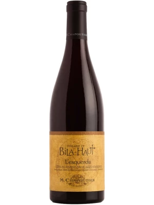 Вино Domaine de Bila-Haut L'Esquerda, Cotes du Roussillon Villages AOC 2017, 0.75 л