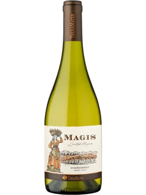 Вино TerraMater, Magis Limited Reserve Chardonnay 2022, 0.75 л