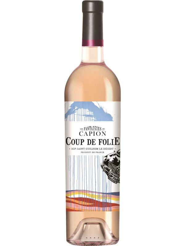 Les Fantaisies de Capion Coup de Folie Rose, Saint Guilhem le Desert IGP