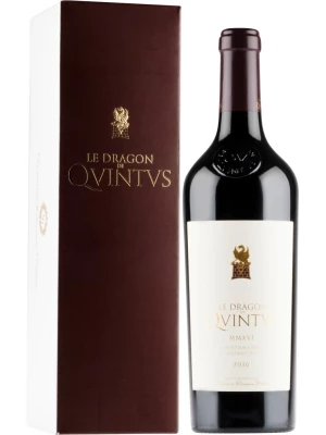 Вино Le Dragon de Quintus, Saint-Emilion Grand Cru AOC gift box 2016, 0.75 л