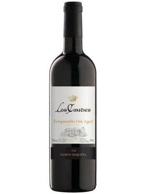 Вино Los Condes Tempranillo Oak Aged, Catalunya DO 2015, 0.75 л