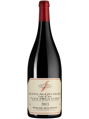 Вино Domaine Jean Grivot, Nuits-St-Georges 1er Cru AOC Les Pruliers 2013, 1.5 л