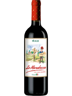 Вино Cantine Rasore, Rue de Vin La Marabecca Rosso Semidolce 0.75 л