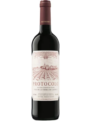 Вино Sierra Cantabria, Protocolo Tinto, Tierra de Castilla IGT 0.75 л