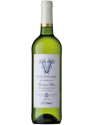 Вино Volontaire Blanc, Bordeaux AOC 2013, 0.75 л