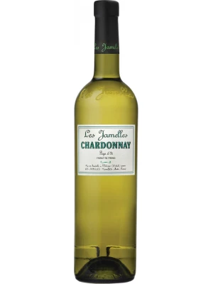 Вино Les Jamelles, Chardonnay, Pays d'Oc IGP 2019, 0.75 л
