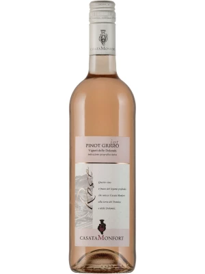 Вино Casata Monfort, Pinot Grigio Rose, Vigneti delle Dolomiti IGT 2020, 0.75 л