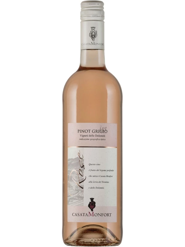 Casata Monfort, Pinot Grigio Rose, Vigneti delle Dolomiti IGT