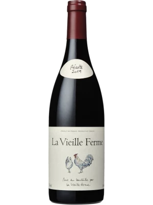 Вино Perrin et Fils, La Vieille Ferme Rouge, Cotes du Ventoux AOC 2019, 1.5 л