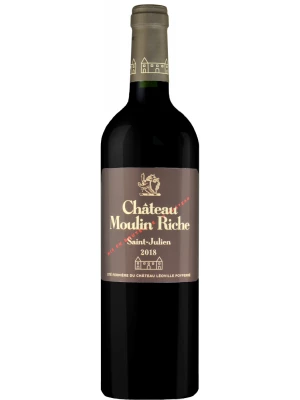 Вино Chateau Moulin Riche, Saint-Julien AOC 2018, 1.5 л