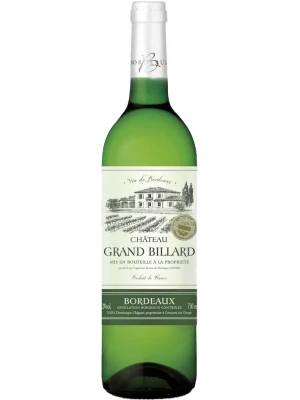 Вино Chateau Grand Billard Blanc, Bordeaux AOC 0.75 л
