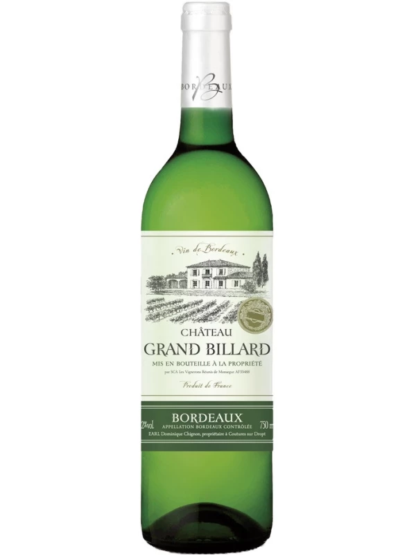 Chateau Grand Billard Blanc, Bordeaux AOC