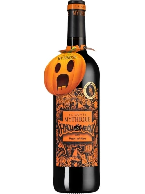 Вино Val d'Orbieu-Uccoar, La Cuvee Mythique Rouge, Pays d'Oc IGP, limited edition Halloween 2019, 0.75 л