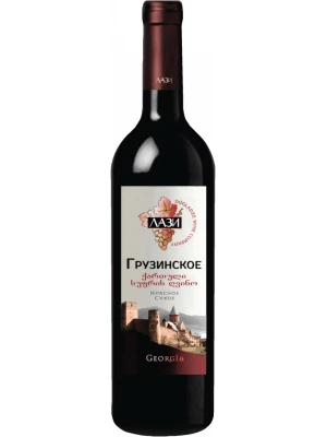 Вино Лази Грузинское красное 0.75 л