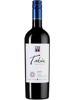 Вино Takun Merlot Reserva 2022, 0.75 л
