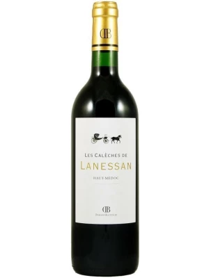 Вино Les Caleches de Lanessan, Haut-Medoc AOC 2011, 0.75 л