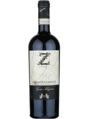 Вино Villa Mangiacane, Z District, Chianti Classico DOCG Gran Selezione 2012, 0.75 л