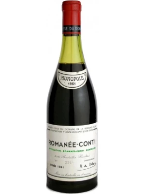 Вино Romanee-Conti Grand Cru AOC 1961, 0.75 л