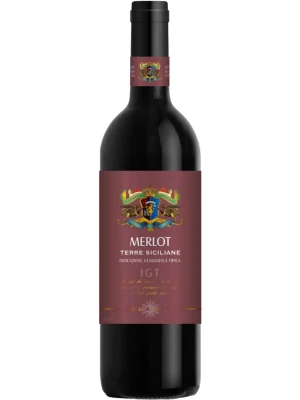 Вино Solarita Merlot, Terre Siciliane IGT 2020, 0.75 л