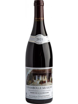 Вино Gerard Raphet, Chambolle Musigny AOC 2021, 0.75 л