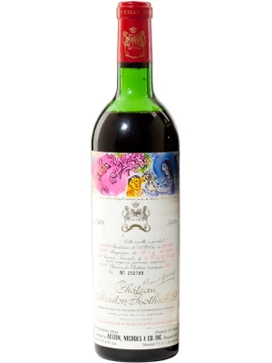 Вино Chateau Mouton Rothschild, Pauillac AOC Premier Grand Cru Classe 1970, 0.75 л