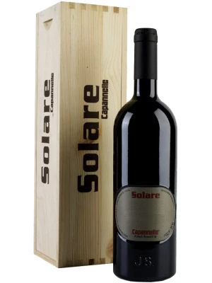 Вино Capannelle, Solare Vino da Tavola di Toscana Rosso IGT Sangiovese, wooden box 1997, 0.75 л