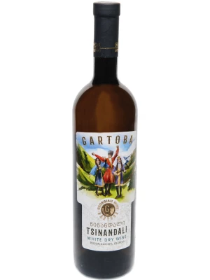 Вино Gartoba Tsinandali 2021, 0.75 л