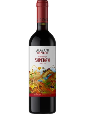 Вино Alazani, Kahuri Saperavi 2018, 0.75 л
