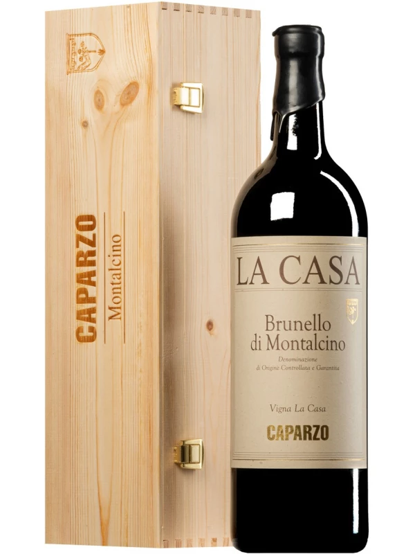 Caparzo, La Casa Brunello di Montalcino DOCG, wooden box
