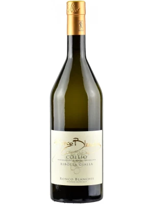 Вино Ronco Blanchis, Ribolla Gialla, Collio DOC 2018, 0.75 л