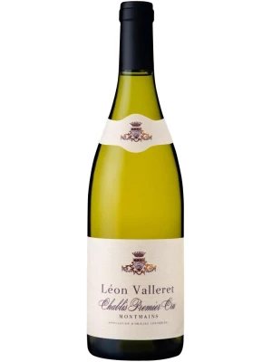 Вино Leon Valleret, Chablis Premier Cru Montmains AOC 2018, 0.75 л
