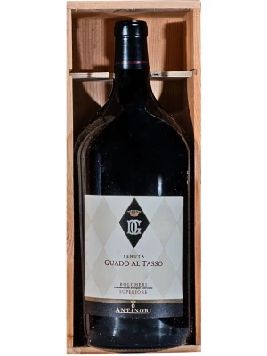 Вино Guado al Tasso, Bolgheri Superiore DOC, wooden box 2018, 3 л