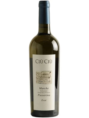 Вино Ciu Ciu, Evoe Passerina, Marche IGP 2018, 0.75 л