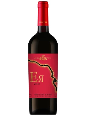 Вино Азов Вайн, Ея Мерло 2019, 0.75 л