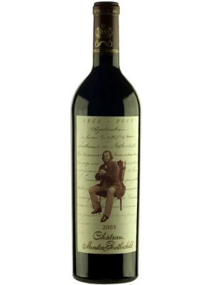 Вино Chateau Mouton Rothschild, Pauillac AOC Premier Grand Cru Classe 2003, 1.5 л