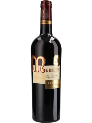 Вино Menuts Pierre Riviere, Merlot-Cabernets, Bordeaux AOC 2018, 0.75 л