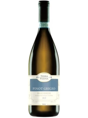 Вино Terra Vizina Pinot Grigio delle Venezie DOC 2019, 0.75 л