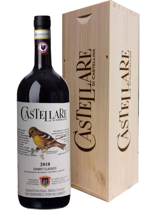 Castellare di Castellina, Chianti Classico DOCG wooden box