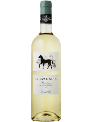 Вино Cheval Noir Bordeaux Blanc AOC 2021, 0.75 л