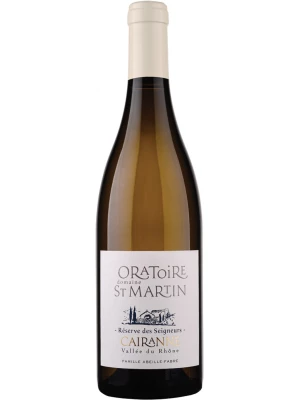 Вино Domaine Oratoire Saint Martin, Reserve des Seigneurs Blanc, Cairanne AOC 2020, 0.75 л