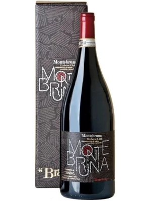 Вино Montebruna Barbera d'Asti DOCG, gift box 2015, 0.75 л