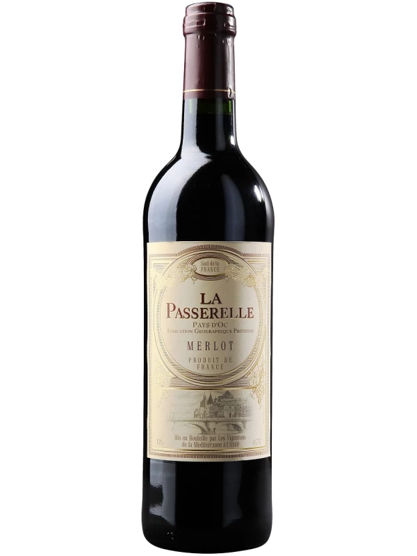 Vinadeis, La Passerelle Merlot, Pays d'Oc IGP