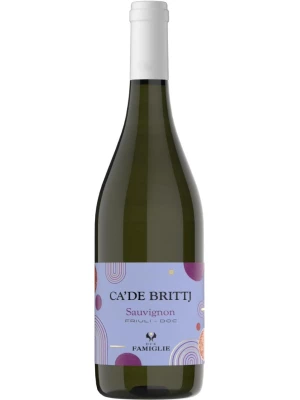 Вино Ca'De Brittj Sauvignon, Friuli DOC 2022, 0.75 л