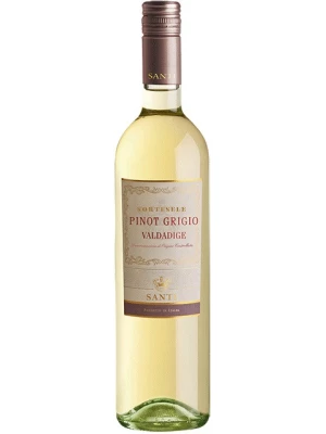 Вино Santi, Sortesele Pinot Grigio, Valdadige DOC 2017, 0.75 л