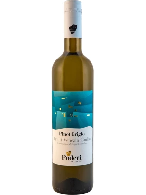 Вино Poderi di Carlo Pinot Grigio, Friuli Venezia Giulia DOC 2020, 0.75 л