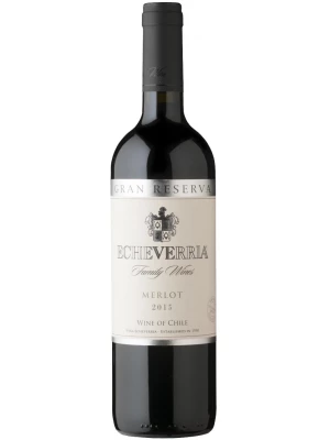 Вино Echeverria, Merlot Gran Reserva 2015, 0.75 л