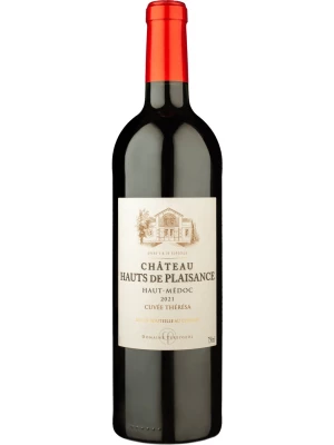 Вино Сhateau Hauts de Plaisance, Haut-Medoc AOC 2021, 0.75 л