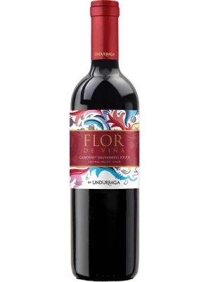 Вино Undurraga, Flor de Vina Cabernet Sauvignon 2022, 0.75 л